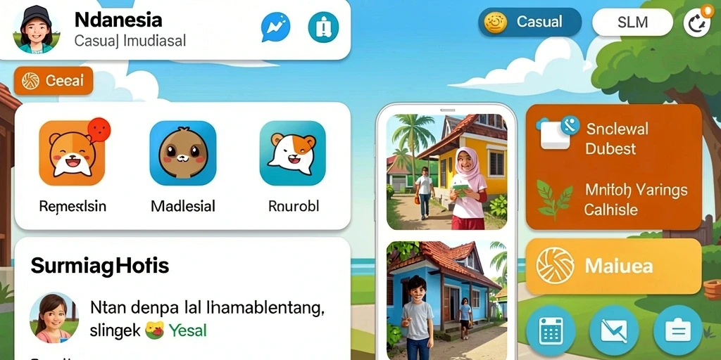 Kompetisi multiplayer yang seru dengan teman-teman.