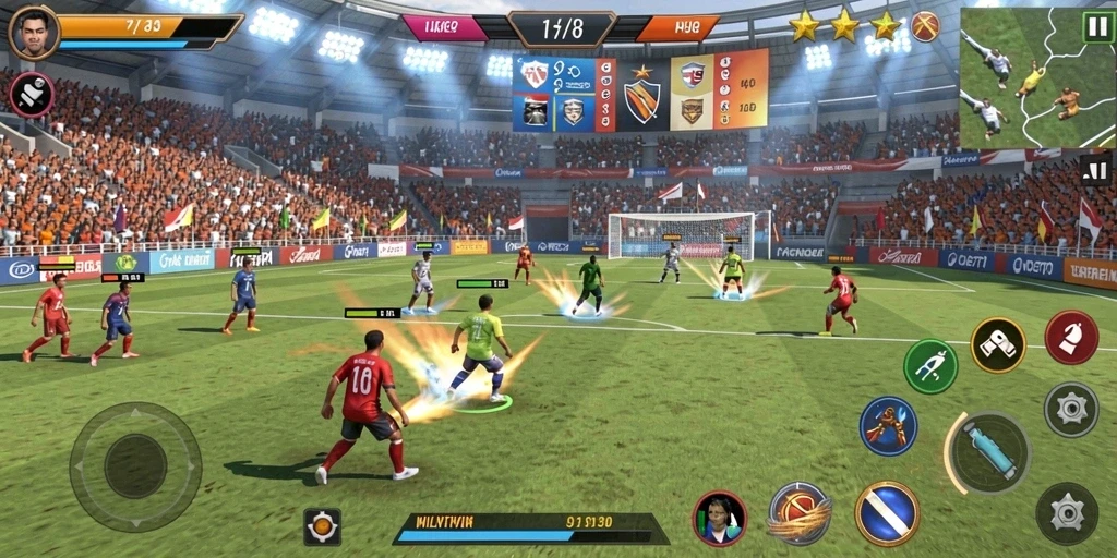 Fitur interaksi sosial antara pemain yang menyenangkan.