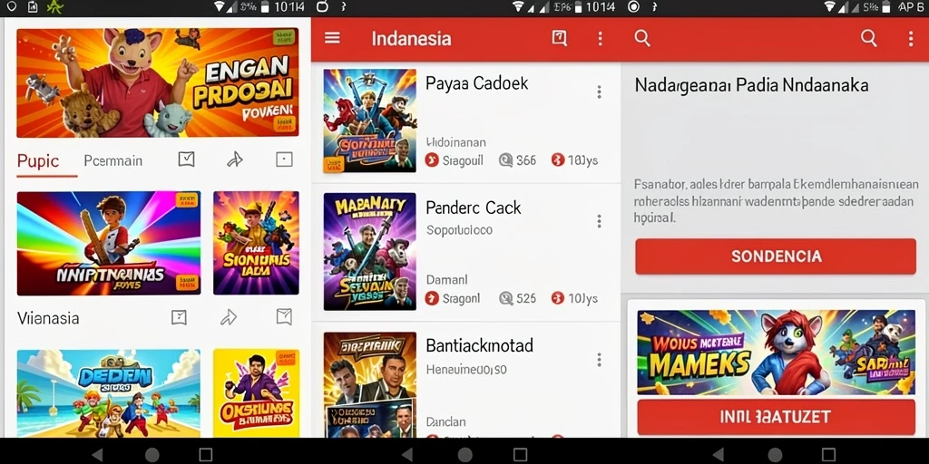 Berbagai mode permainan yang menantang dan seru.