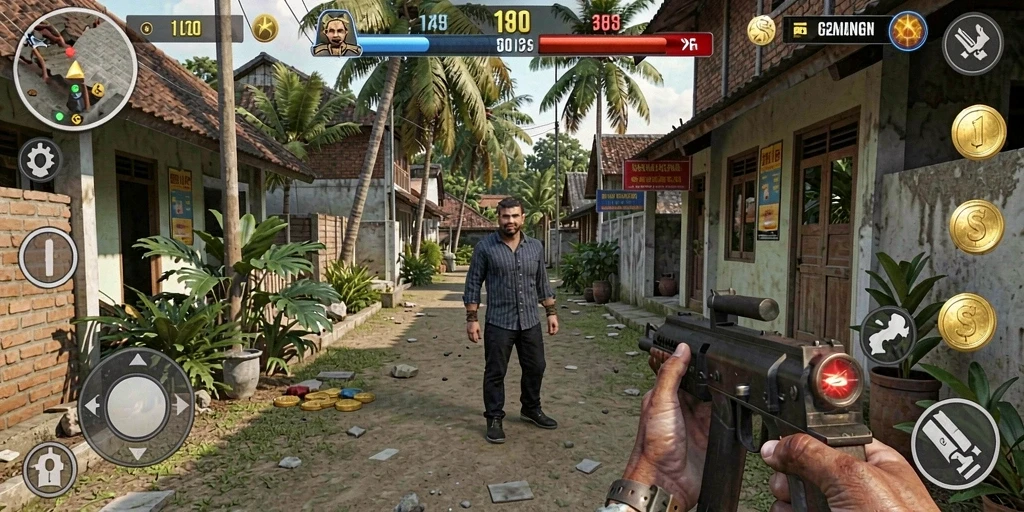 Fitur sosial yang memungkinkan interaksi antar pemain.