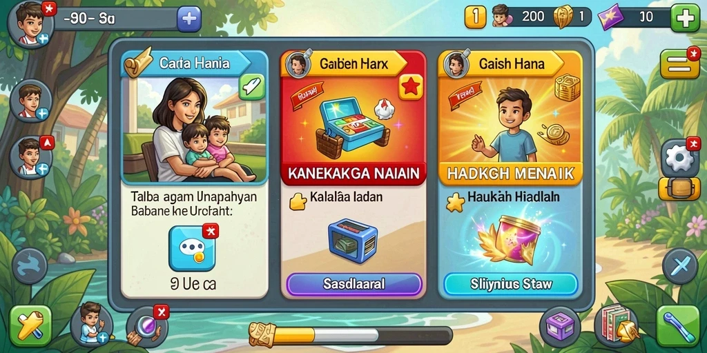 Grafis menawan yang memikat pemain.