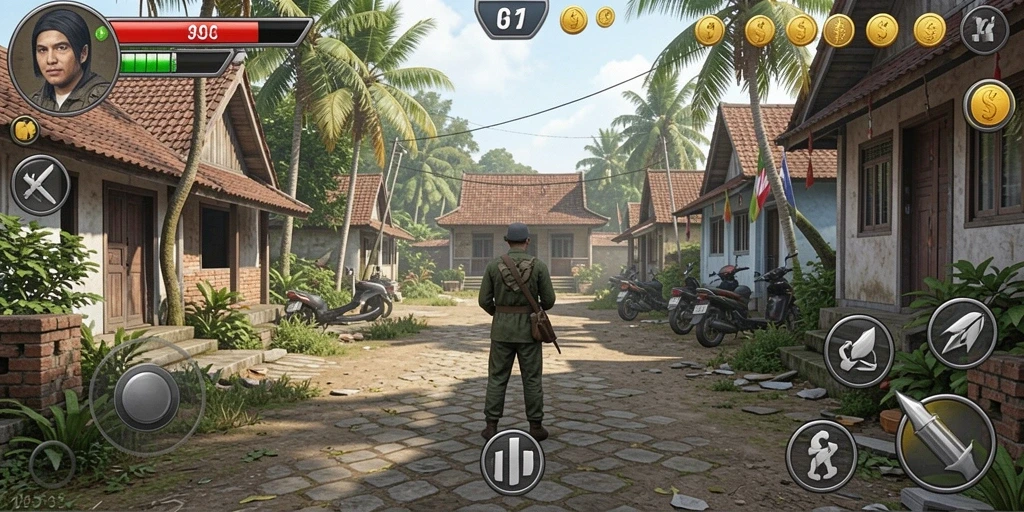 Karakter unik dengan kemampuan berbeda.